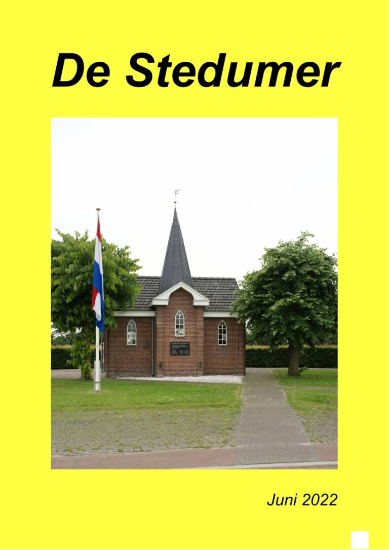 De Stedumer – Juni 2022