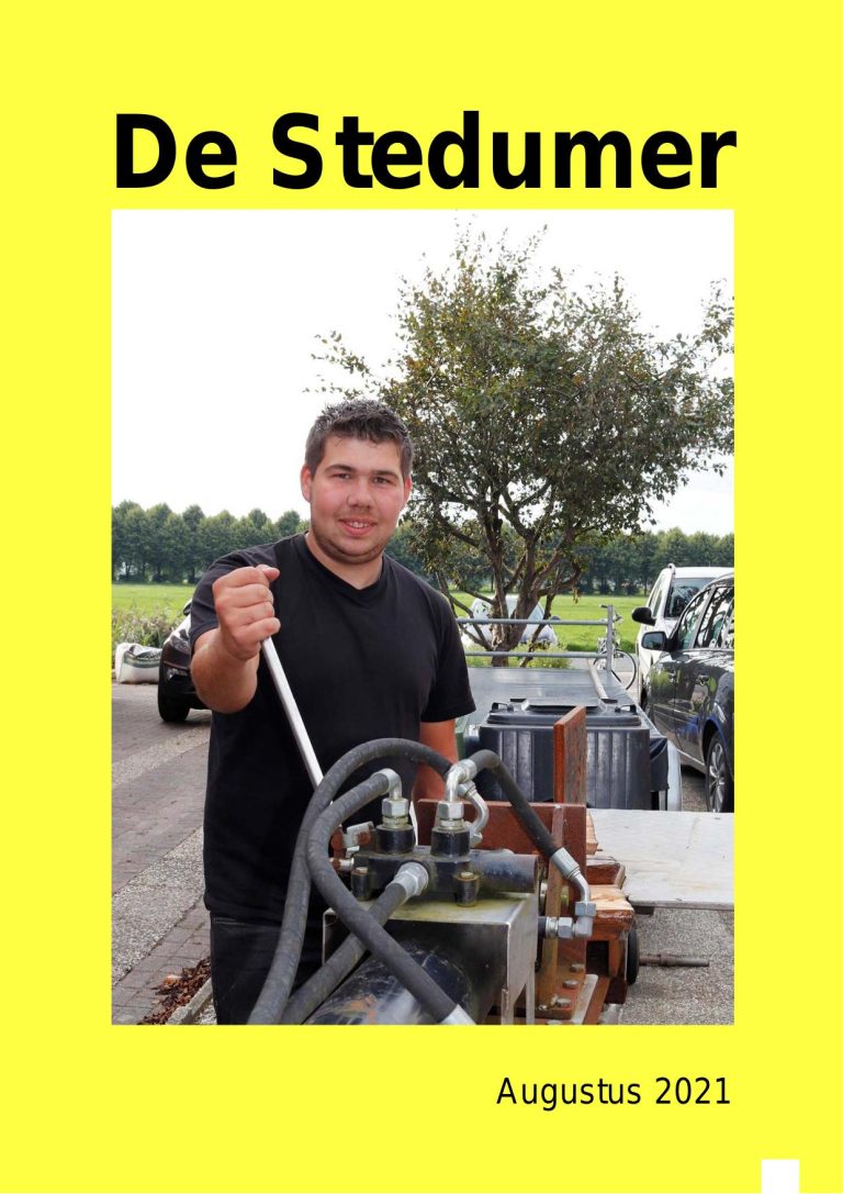 De Stedumer augustus 2021