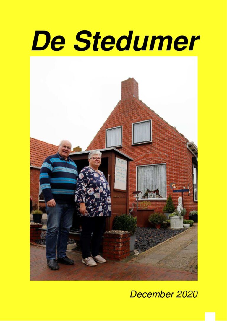 De Stedumer – December 2020