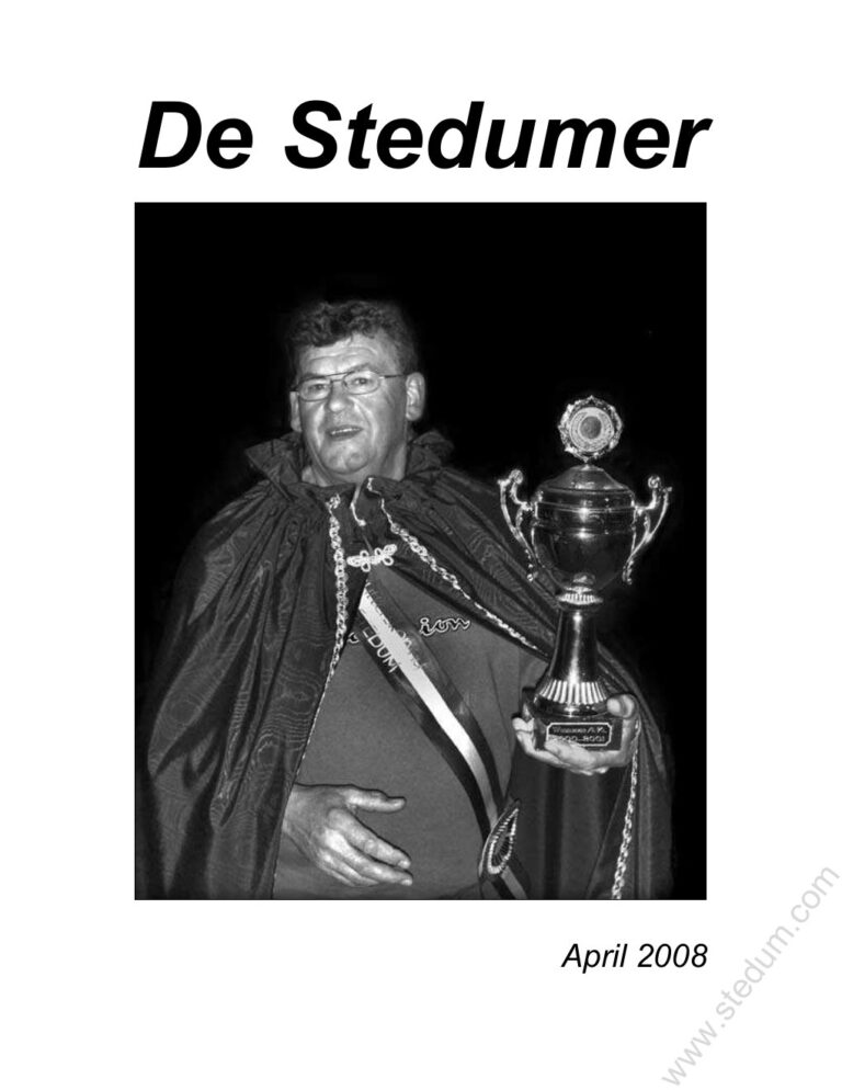 De Stedumer – April 2008