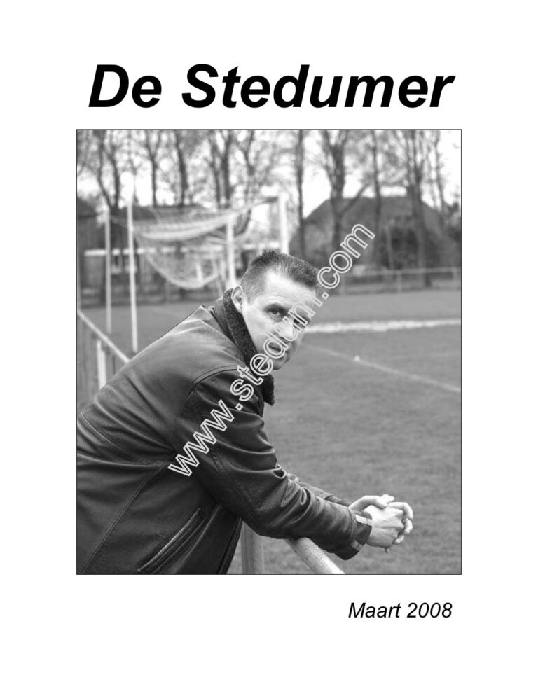 De Stedumer – Maart 2008